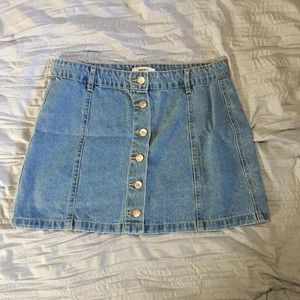 Forever 21 jean skirt